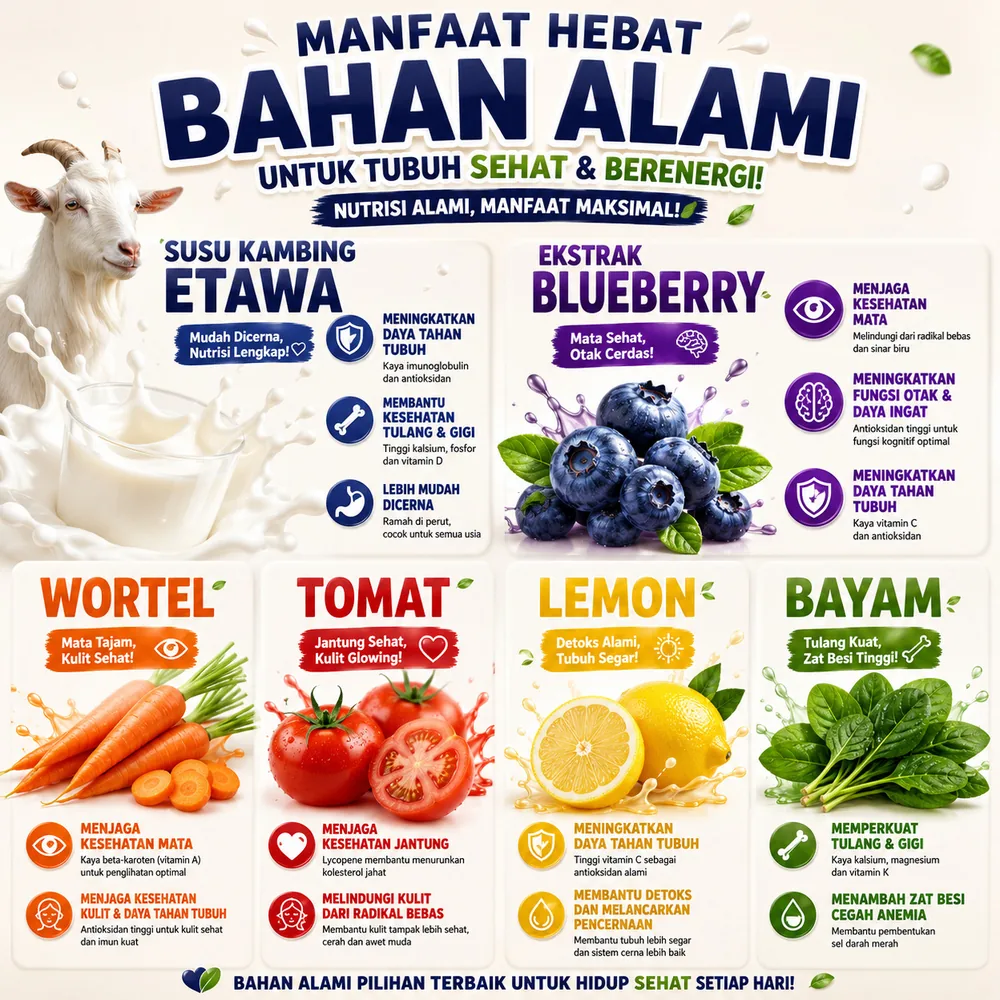 Informasi bahan dan manfaat VISIONIX